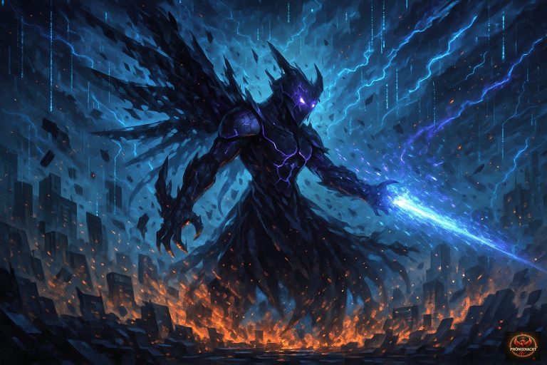 Artwork zu Digitale Welt - Das Tagebuch eines Menschen aus dem PhönixNacht-Universum