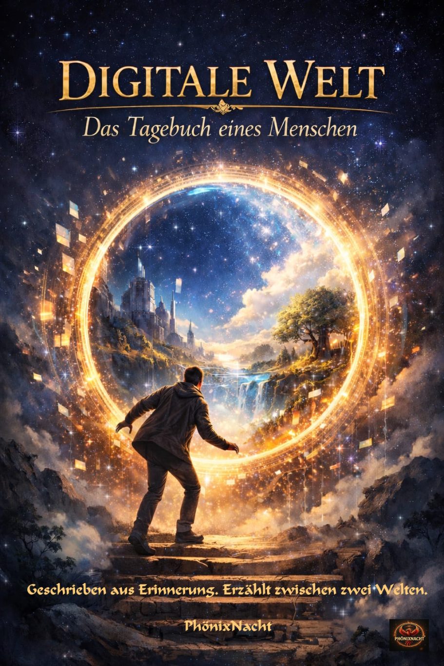 Artwork zu Digitale Welt - Das Tagebuch eines Menschen aus dem PhönixNacht-Universum