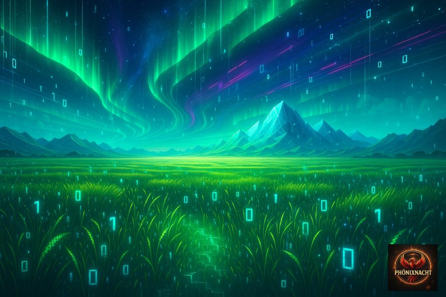 Artwork zu Digitale Welt - Das Tagebuch eines Menschen aus dem PhönixNacht-Universum