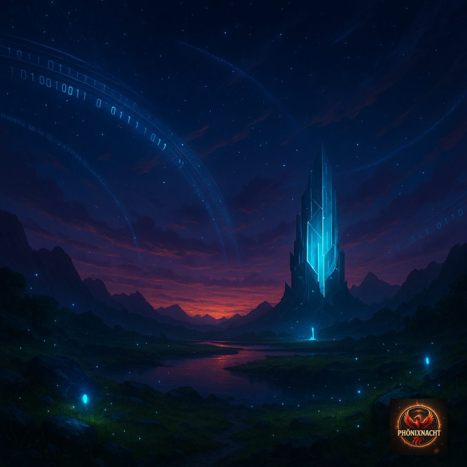 Artwork zu Digitale Welt - Das Tagebuch eines Menschen aus dem PhönixNacht-Universum