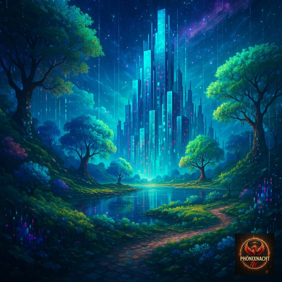 Artwork zu Digitale Welt - Das Tagebuch eines Menschen aus dem PhönixNacht-Universum